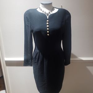 Liz Claiborne petite black dress